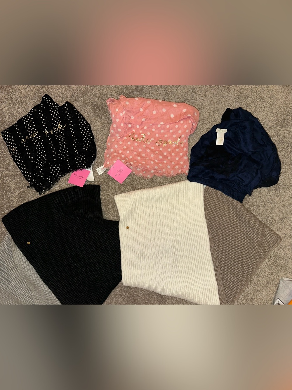 NEW Kate spade scarves purge